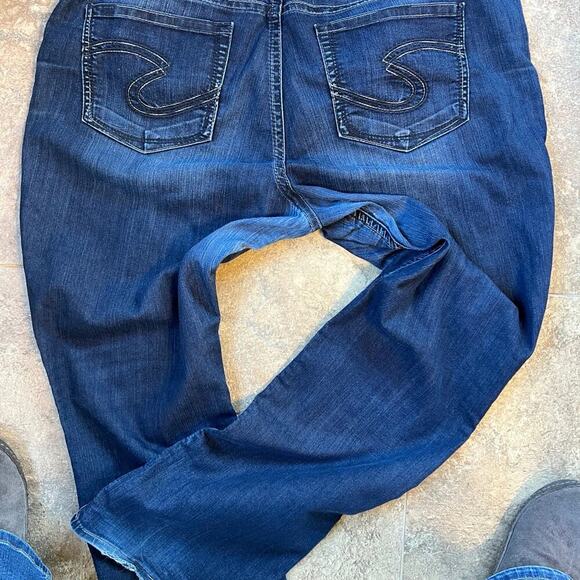 Silver Suki 17” jeans Women's size 20 x 33L - Picture 8 of 10